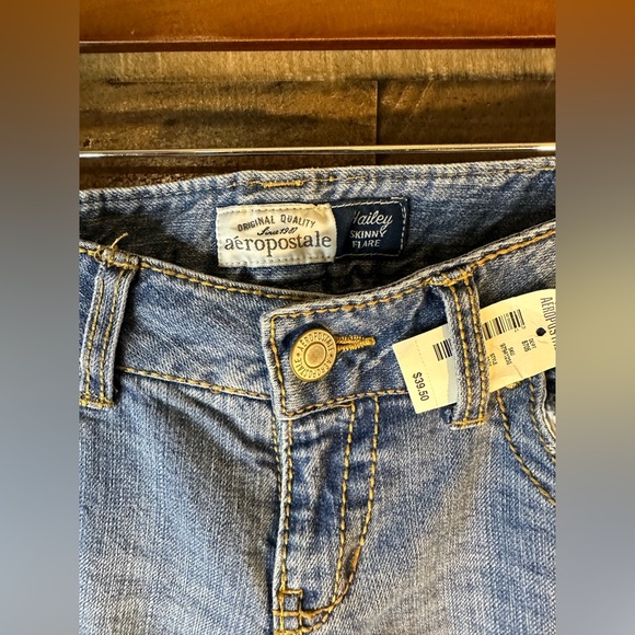 Aeropostale Hailey Skinny Flare Jeans Size 7/8 Regular - Picture 2 of 6